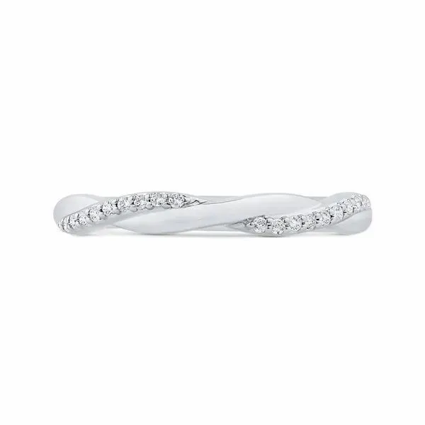 14K White Gold Diamond Wedding Band Van Adams Jewelers Snellville, GA