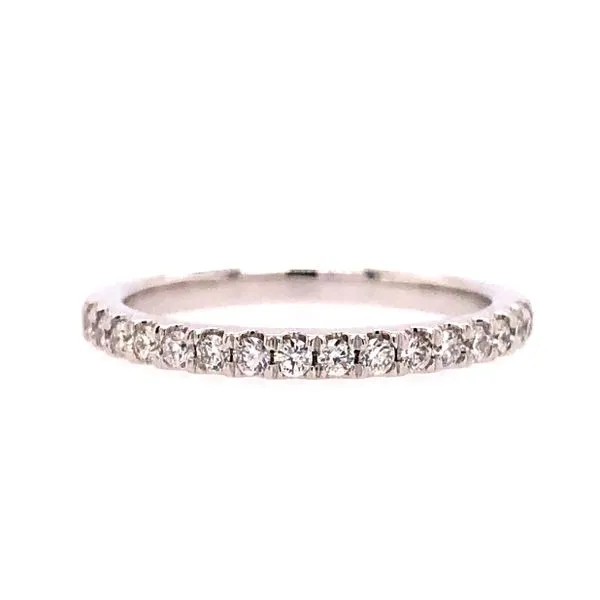 14K White Gold Diamond Wedding Band Van Adams Jewelers Snellville, GA