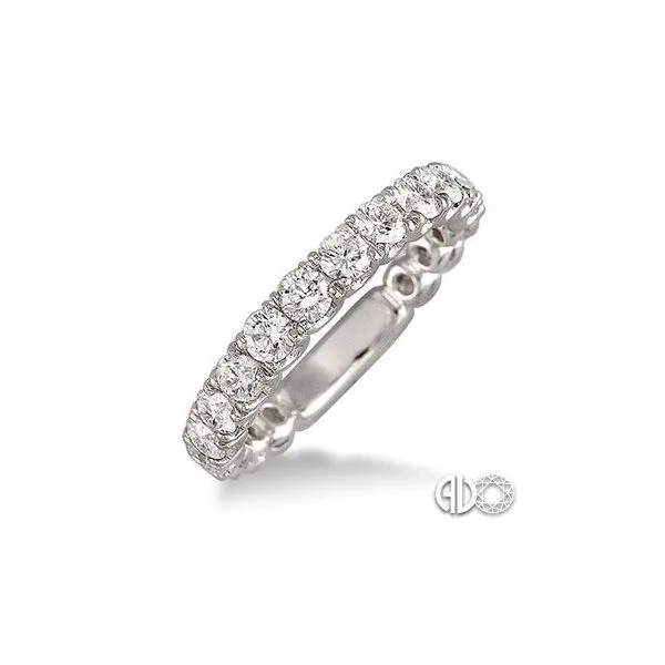 14K White Gold Diamond Wedding Band Van Adams Jewelers Snellville, GA