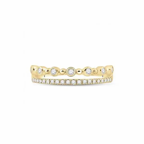 Yellow Gold Stackable Ring Van Adams Jewelers Snellville, GA