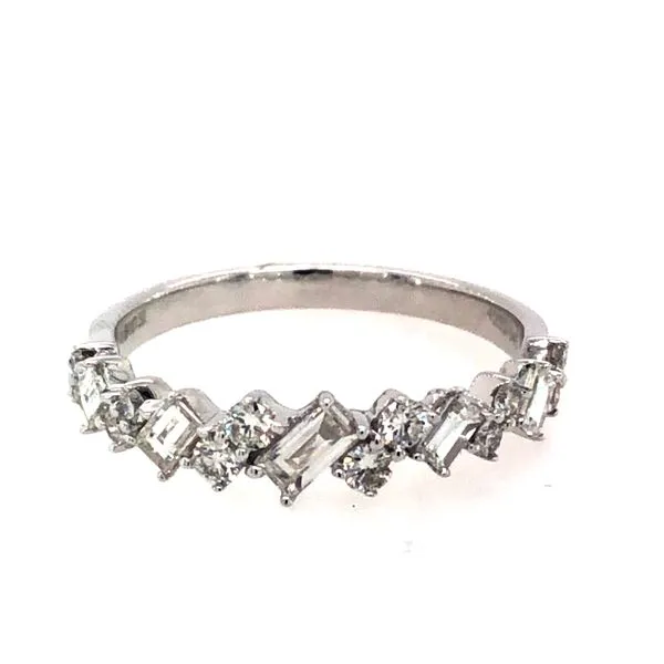 Baguette and Round Diamond Band Van Adams Jewelers Snellville, GA