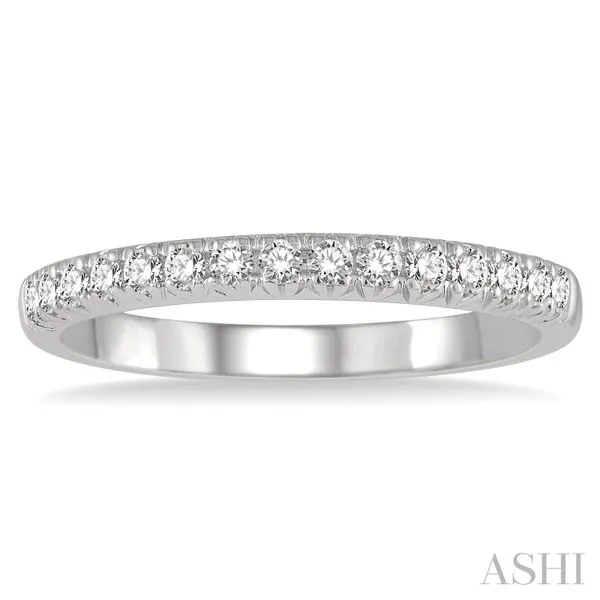Pave-Set Diamond Wedding Band Van Adams Jewelers Snellville, GA