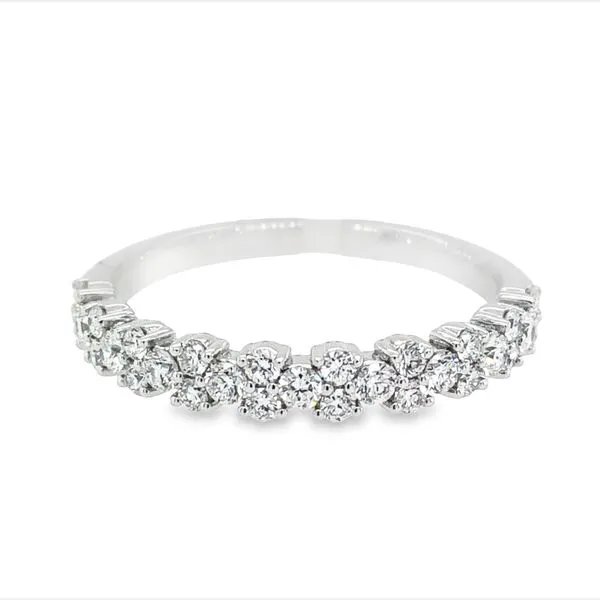 14K White Gold Diamond Band Van Adams Jewelers Snellville, GA