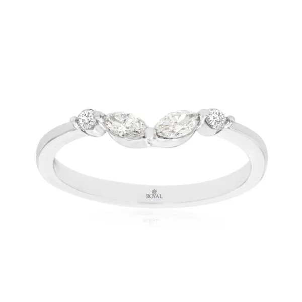 Marquise Diamond Contour Band Van Adams Jewelers Snellville, GA