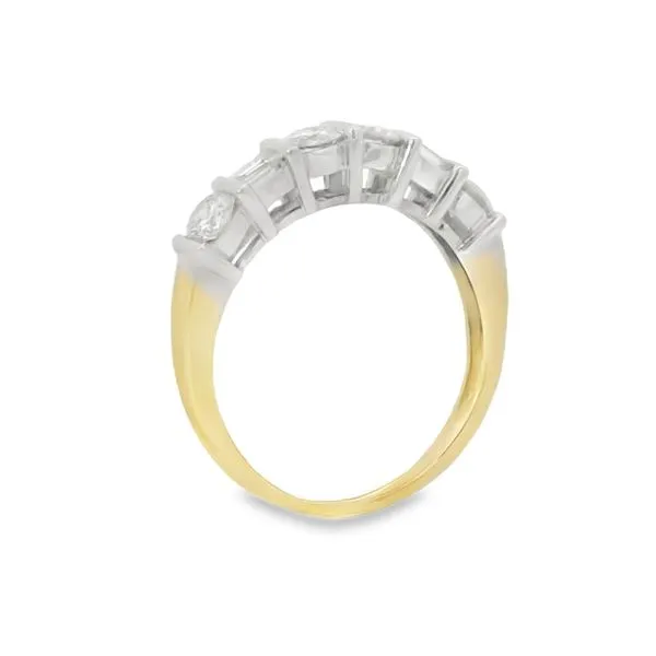 1 CT Baguette and Round Diamond Band Image 2 Van Adams Jewelers Snellville, GA