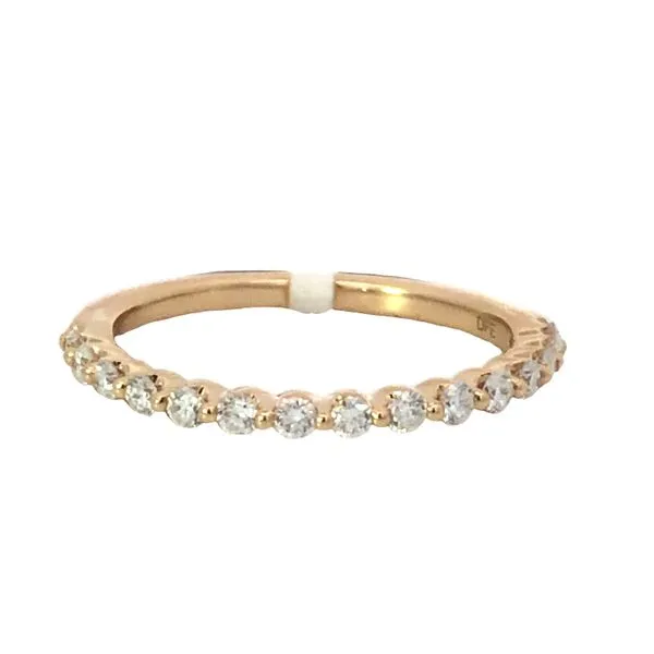 Yellow Gold Diamond Wedding Band Van Adams Jewelers Snellville, GA