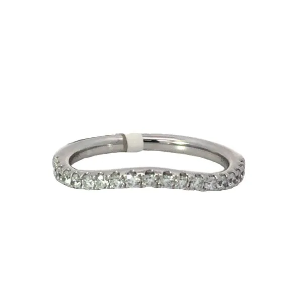 Curved Diamond Wedding Band Van Adams Jewelers Snellville, GA