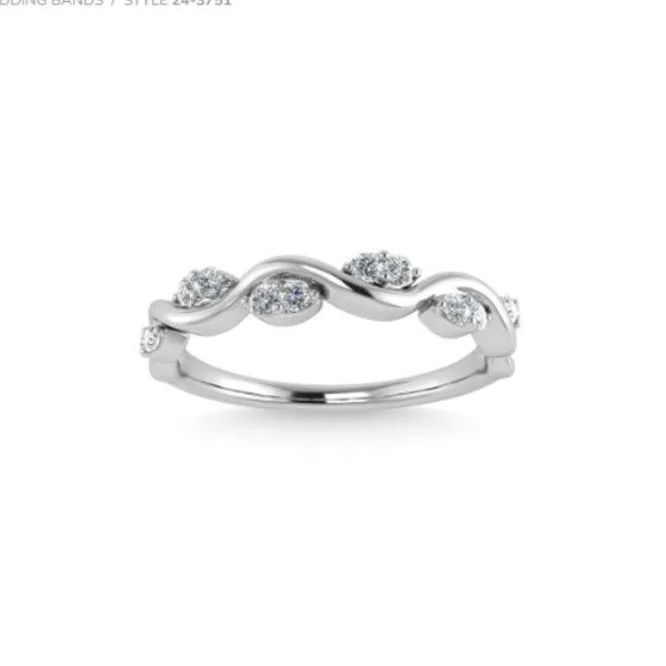 .15CT WHITE 14 KARAT DIAMOND WEDDING BAND Van Adams Jewelers Snellville, GA