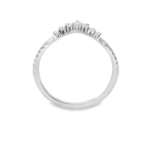 Diamond Contour Band Image 2 Van Adams Jewelers Snellville, GA