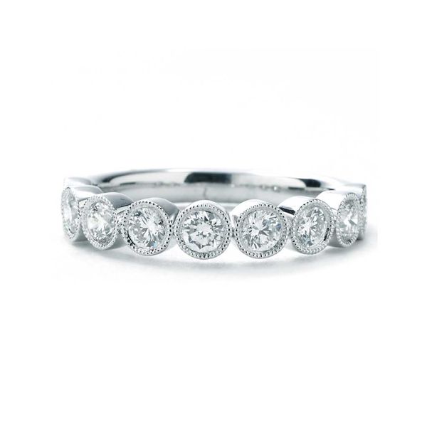 Bezel Set Diamond Band Van Adams Jewelers Snellville, GA
