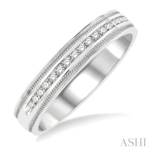 Channel set men's diamond band Van Adams Jewelers Snellville, GA