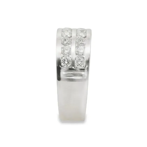 2 CT Men's Diamond Band Image 3 Van Adams Jewelers Snellville, GA