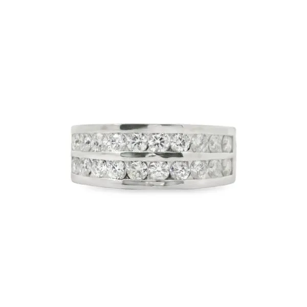 2 CT Men's Diamond Band Image 4 Van Adams Jewelers Snellville, GA