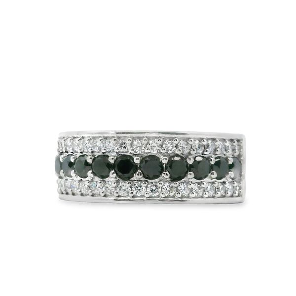Men's Black Diamond Wedding Band Van Adams Jewelers Snellville, GA