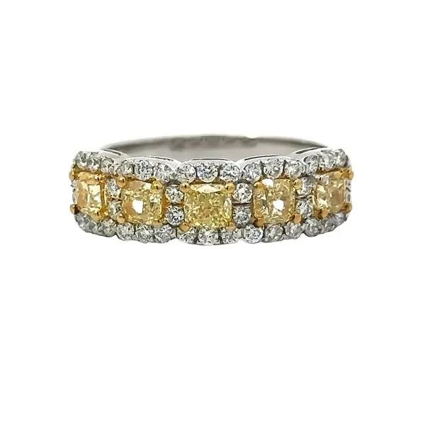 Natural Yellow Diamond Band Van Adams Jewelers Snellville, GA