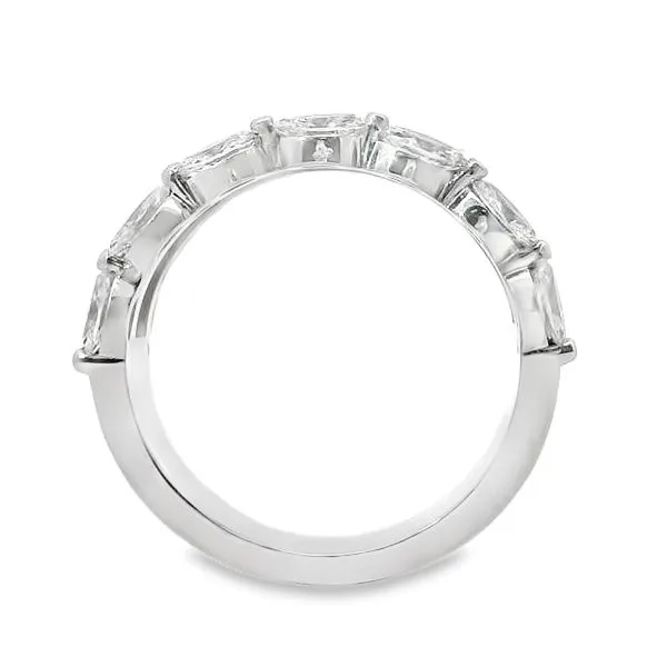Baguette and Marquise Diamond Band Image 3 Van Adams Jewelers Snellville, GA