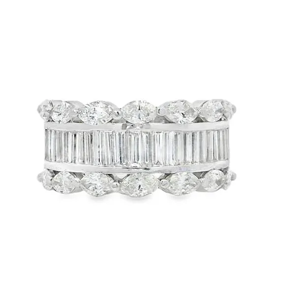 Baguette and Marquise Diamond Band Van Adams Jewelers Snellville, GA