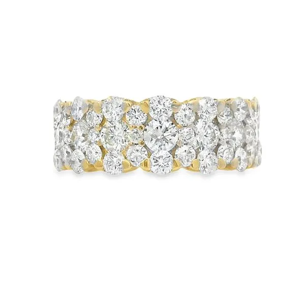 YELLOW 14 KARAT ANNIVERSARY BAND Van Adams Jewelers Snellville, GA