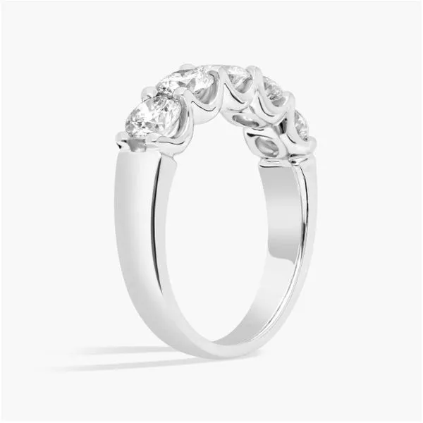 5 Stone Diamond Band Image 2 Van Adams Jewelers Snellville, GA