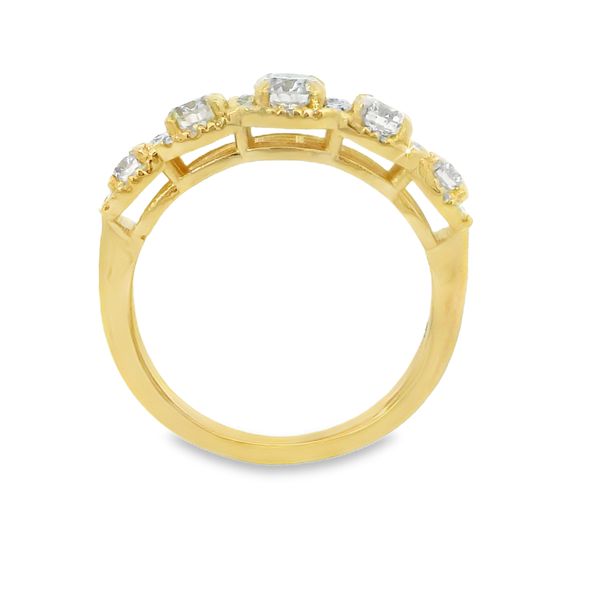 5 Stone Diamond Anniversary Band Image 2 Van Adams Jewelers Snellville, GA