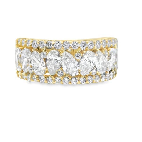Yellow 14 Karat Anniversary Band Van Adams Jewelers Snellville, GA