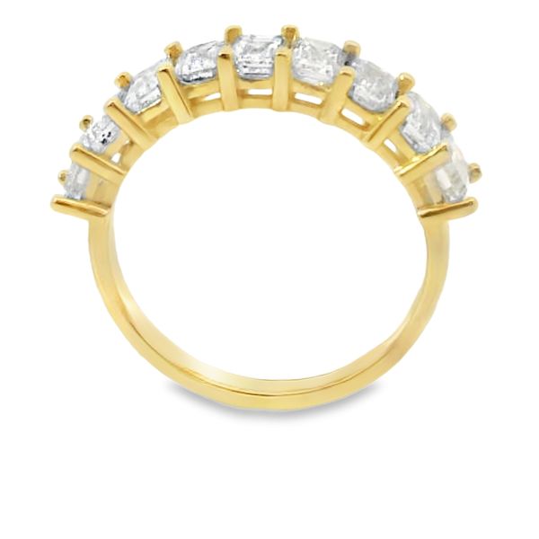 Emerald Cut Lab Grown 2 CT Band Image 3 Van Adams Jewelers Snellville, GA