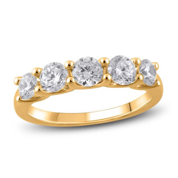 5 Stone Lab Grown Diamond Band Van Adams Jewelers Snellville, GA
