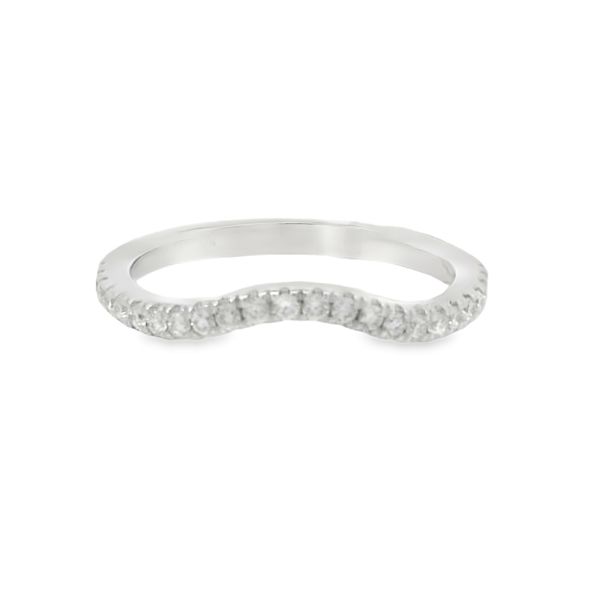 WHITE 14 KARAT WEDDING BAND-LAB GROWN DIAMOND Van Adams Jewelers Snellville, GA