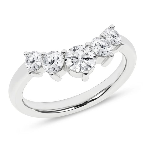 5-Stone Contour Band Van Adams Jewelers Snellville, GA
