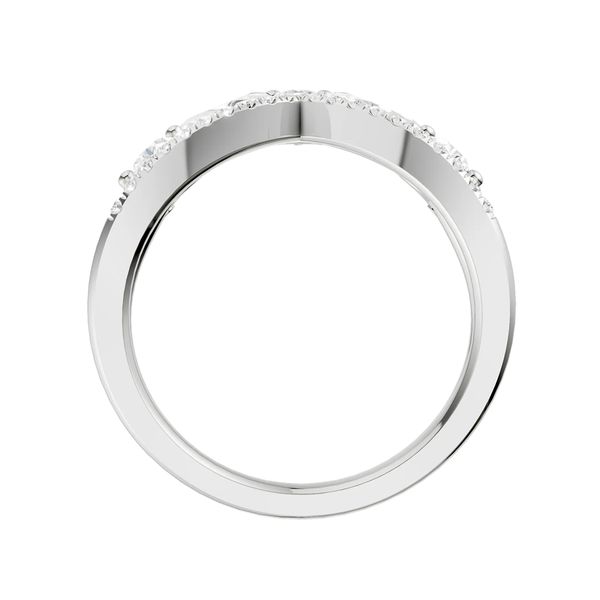 Split Shank Chevron Band Image 3 Van Adams Jewelers Snellville, GA