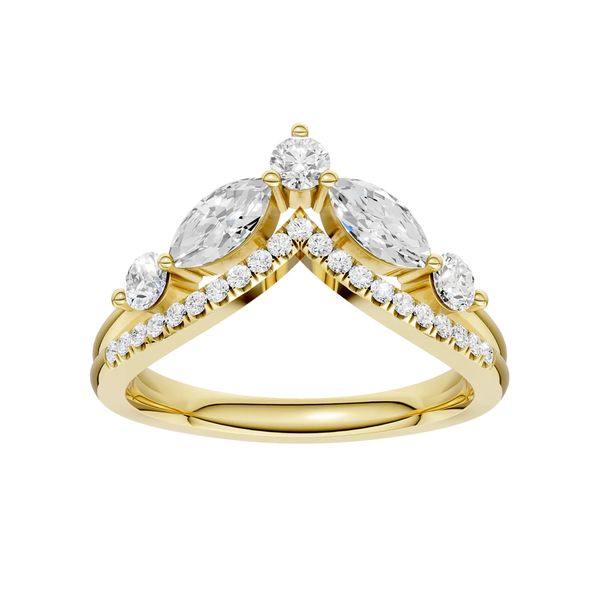 Chevron Lab Grown Diamond Band Van Adams Jewelers Snellville, GA