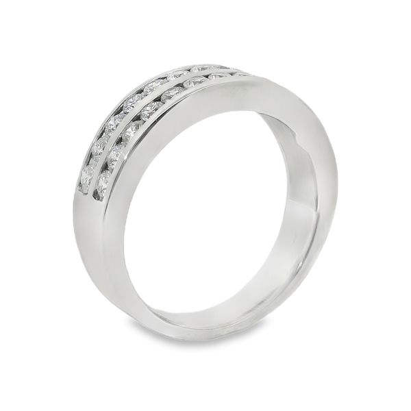 1.27TWT LAB GROWN MEN WEDDING BAND Image 2 Van Adams Jewelers Snellville, GA