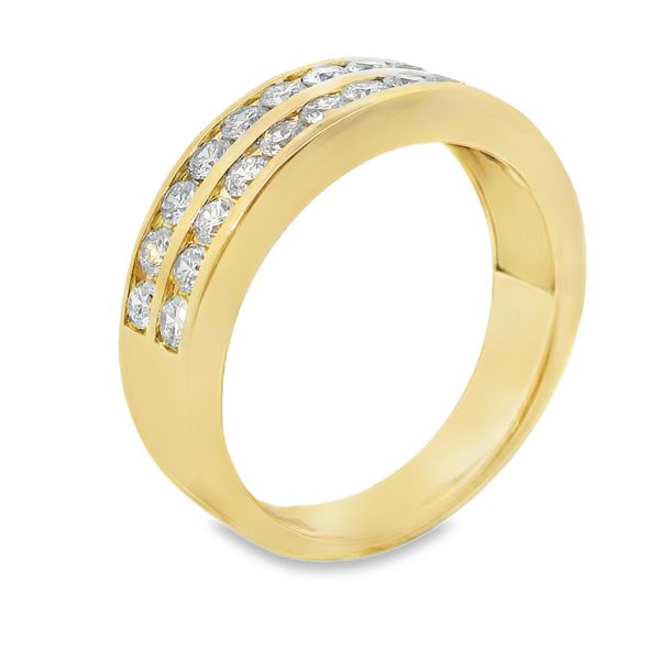 1.24TWT  WEDDING BAND LAB GROWN DIAMONDS Image 2 Van Adams Jewelers Snellville, GA