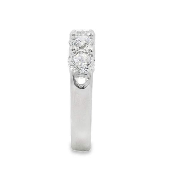 5 Stone Lab Grown Diamond Band Image 4 Van Adams Jewelers Snellville, GA