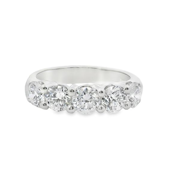 5 Stone Lab Grown Diamond Band Van Adams Jewelers Snellville, GA