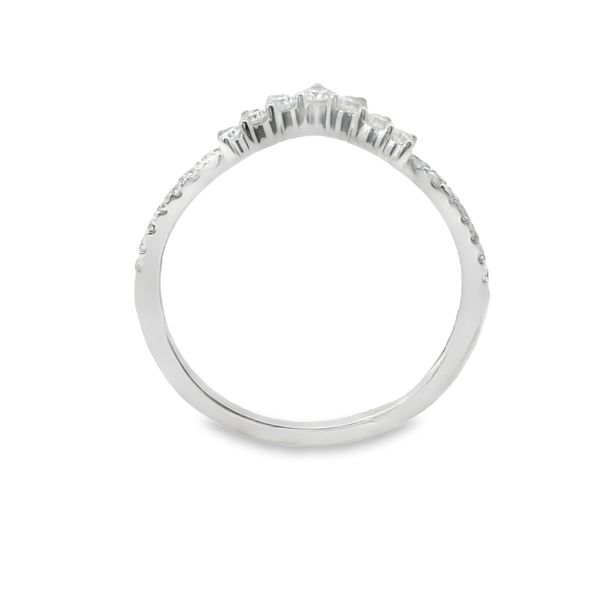 Diamond Contour Band Image 2 Van Adams Jewelers Snellville, GA
