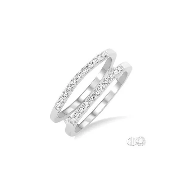 14K White Gold Diamond Ring Enhancer Van Adams Jewelers Snellville, GA