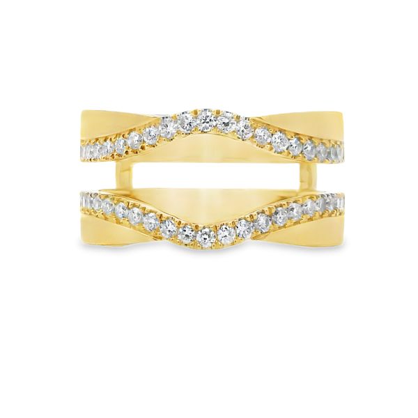 14K Yellow Gold Round Lab-Grown Diamond Ring Enhancer – 0.44 CTW Van Adams Jewelers Snellville, GA
