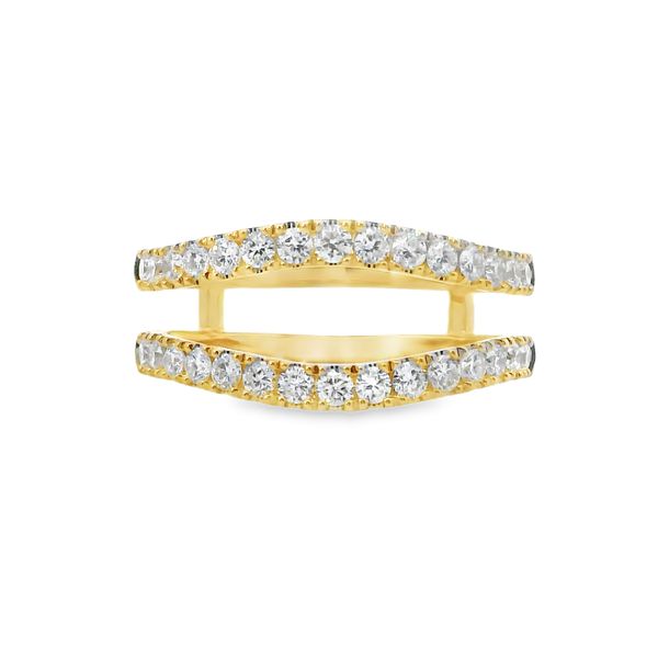 14K Yellow Gold Round Lab-Grown Diamond Ring Enhancer – 0.61 CTW Van Adams Jewelers Snellville, GA