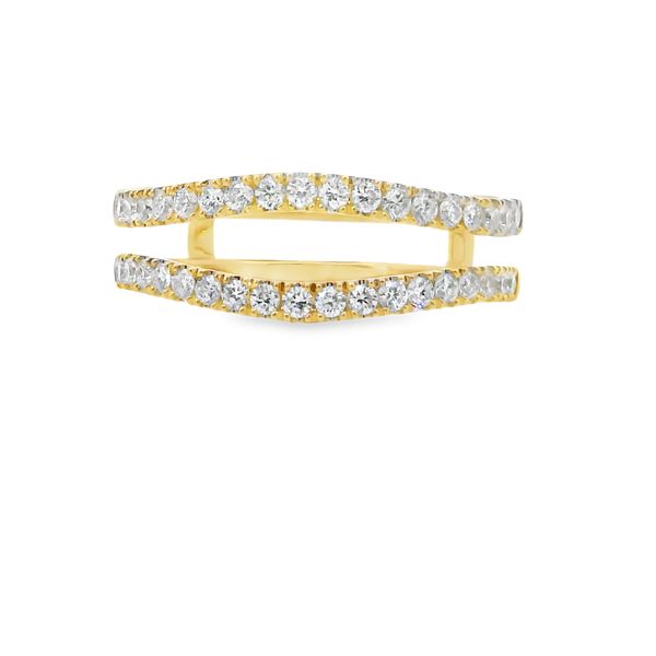 14K Yellow Gold Round Lab-Grown Diamond Ring Enhancer – 0.45 CTW Van Adams Jewelers Snellville, GA