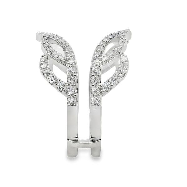 14K White Gold Round Lab-Grown Diamond Ring Enhancer – 0.71 CTW Image 2 Van Adams Jewelers Snellville, GA