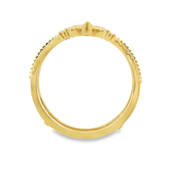 14K Yellow Gold Mixed-Shape Lab-Grown Diamond Ring Enhancer – 0.42 CTW Image 4 Van Adams Jewelers Snellville, GA