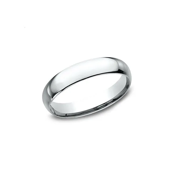 Men's 14K White Gold Comfort Fit Band Van Adams Jewelers Snellville, GA