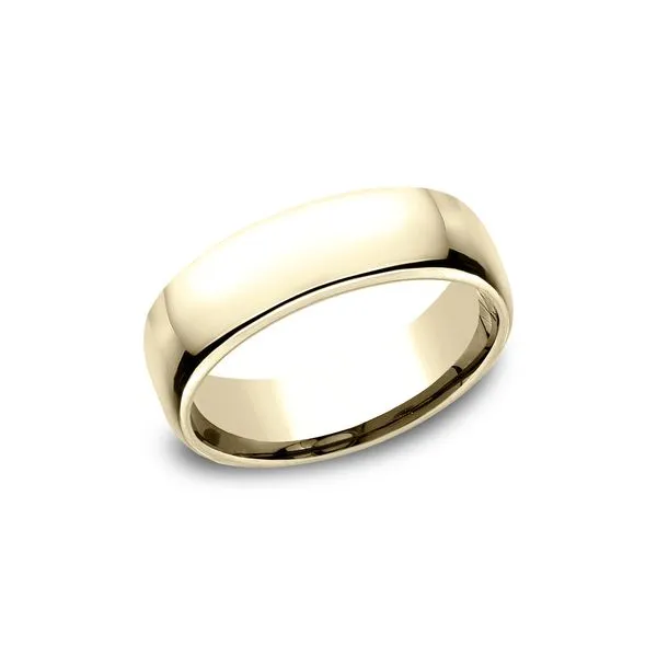 Men's 14K Yellow Gold Comfort Fit Band Van Adams Jewelers Snellville, GA