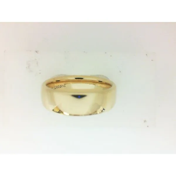 Men's 14K Yellow Gold Comfort Fit Band Image 2 Van Adams Jewelers Snellville, GA