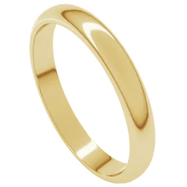 3mm Yelllow Gold Band Van Adams Jewelers Snellville, GA