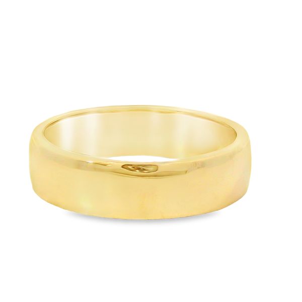 6.5 MM Euro 14K Yellow Gold Wedding Band Van Adams Jewelers Snellville, GA