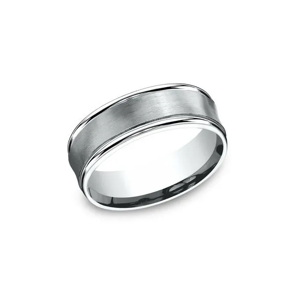 Men\'s Gold Engraved Wedding bands Van Adams Jewelers Snellville, GA