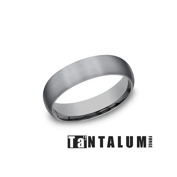 Grey Tantalum Wedding Band Van Adams Jewelers Snellville, GA