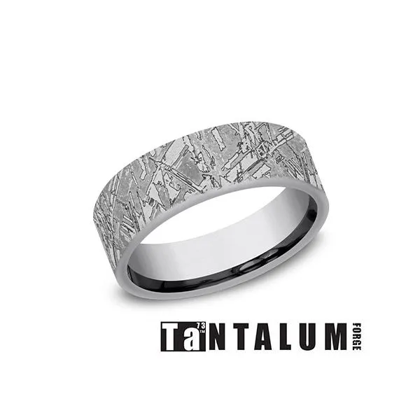 Grey Tantalum Wedding Band Van Adams Jewelers Snellville, GA